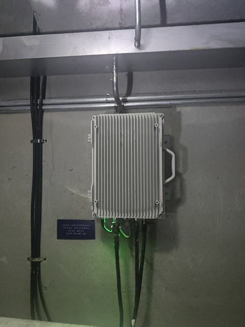  肃北电力管廊覆盖漏缆方式案例